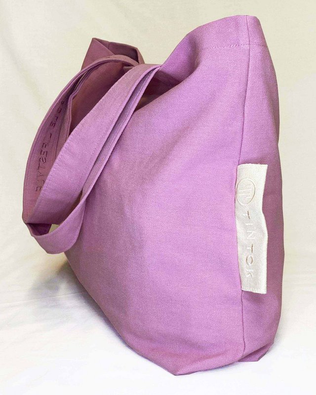 Rima Canvas Taske - Purple