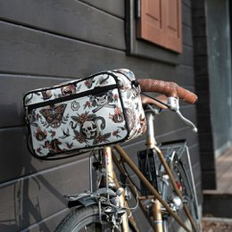 Styringspose cykelpose til styret med aftagelig skulderrem vandtæt cykelpose - cowgirl