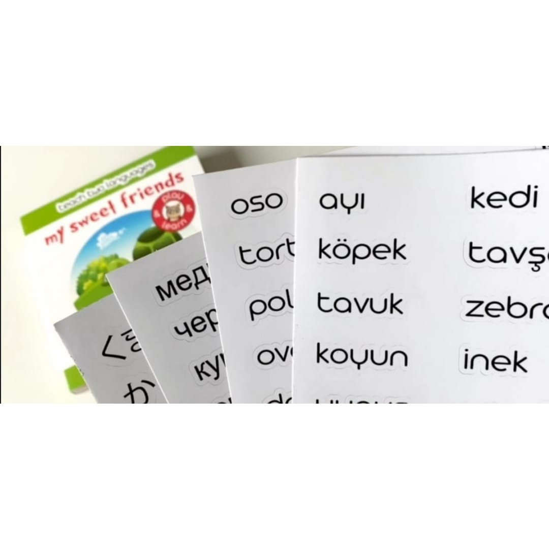The Multilingual Children's Book: Spanish + 3 other languages of your choice