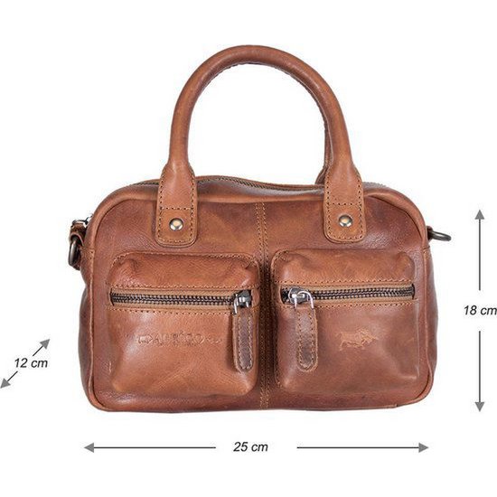 Arrigo Ladies Piccola spalla Mini Westernbag in pelle cognac