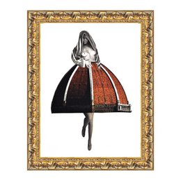 Collager dedikeret til Firenze - Fine Print Analog Collage