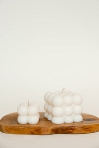 BUBBLE CUBE candle - decorative candle
