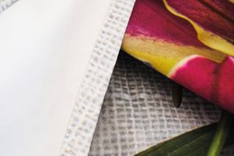 Lillies on Fire - deluxe cotton tablecloth