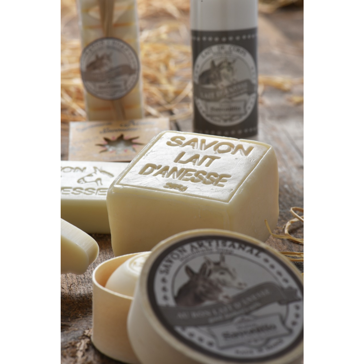 Würfelseife mit Eselsmilch 260g