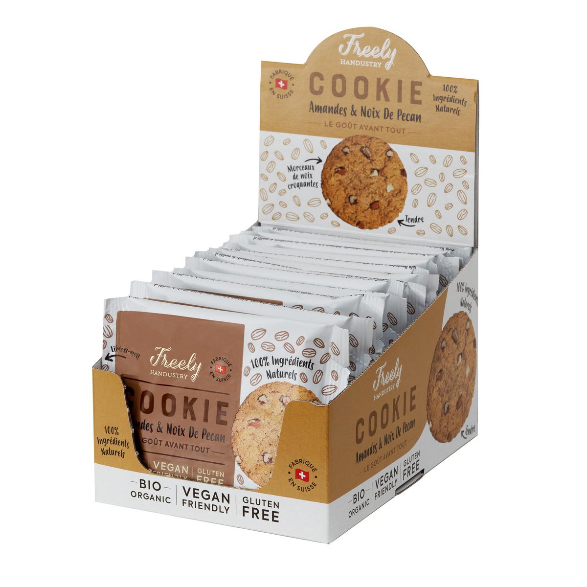 Almond and Pecan Cookie
