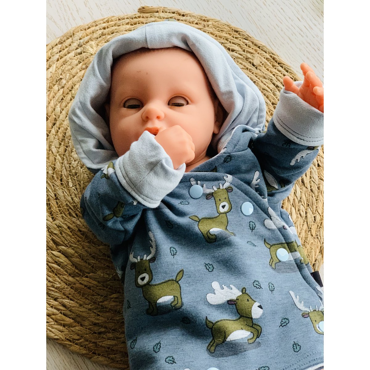Veste d'hiver prématurée "cerf"