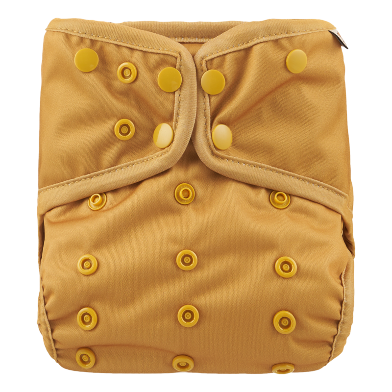 Diaper pants | ocher