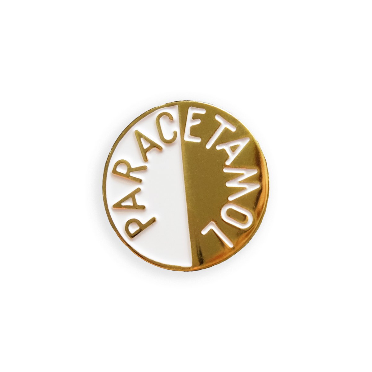 Paracetamol Pin-badge