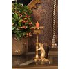 Maus Kerzenhalter 22,5 cm – Gold – Harz