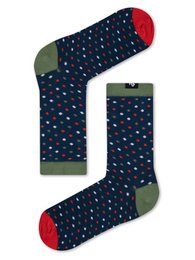 Bio Socken mit Punkten - Bunte Socken mit Polka Dots