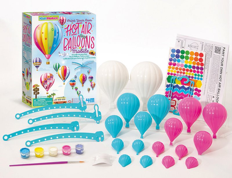 Bemalen Sie Ihre eigenen mobilen Heißluftballons