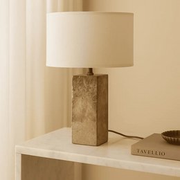 Lampada in travertino Rosie