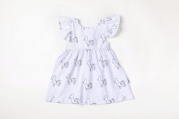 Short-Sleeved Dress with Doll-Doll the Bird
