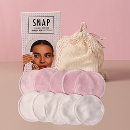 Sister Young l SNAP PADS – Wiederverwendbare Abschminkpads (10 Stück)