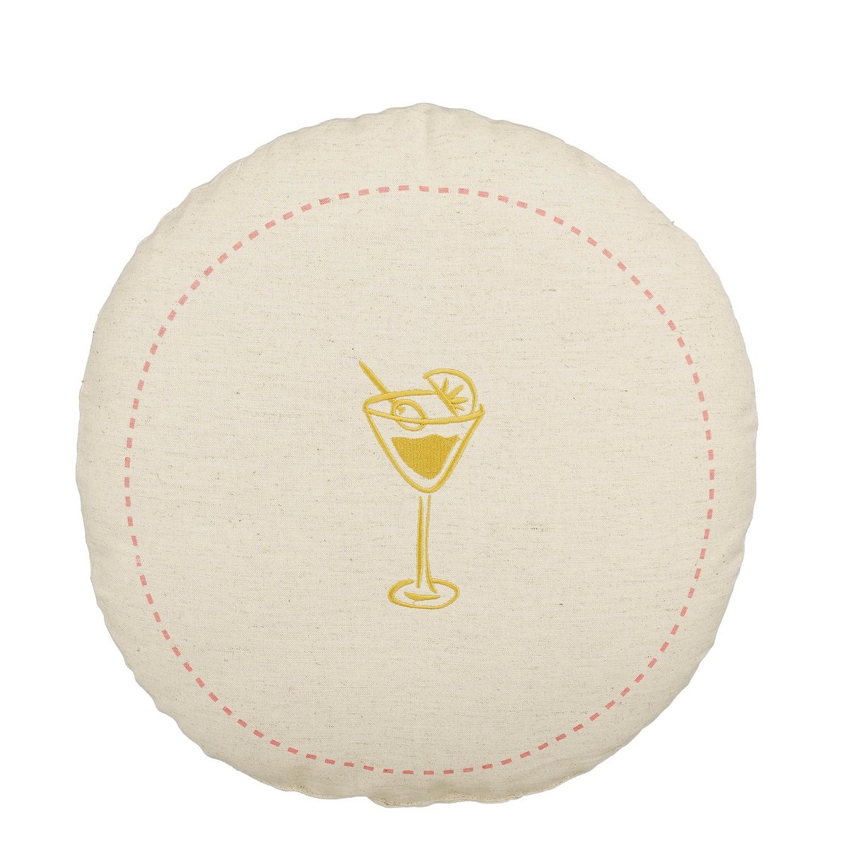 Kussen cocktail oker