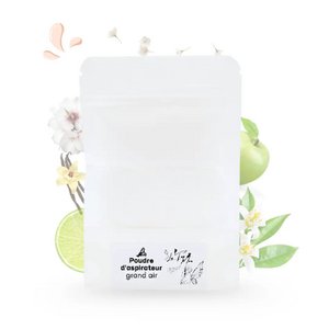 Outdoor vacuum cleaner powder