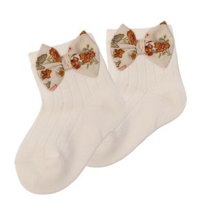 Cotton socks BOHO FLOPI Rose size 6-12 m