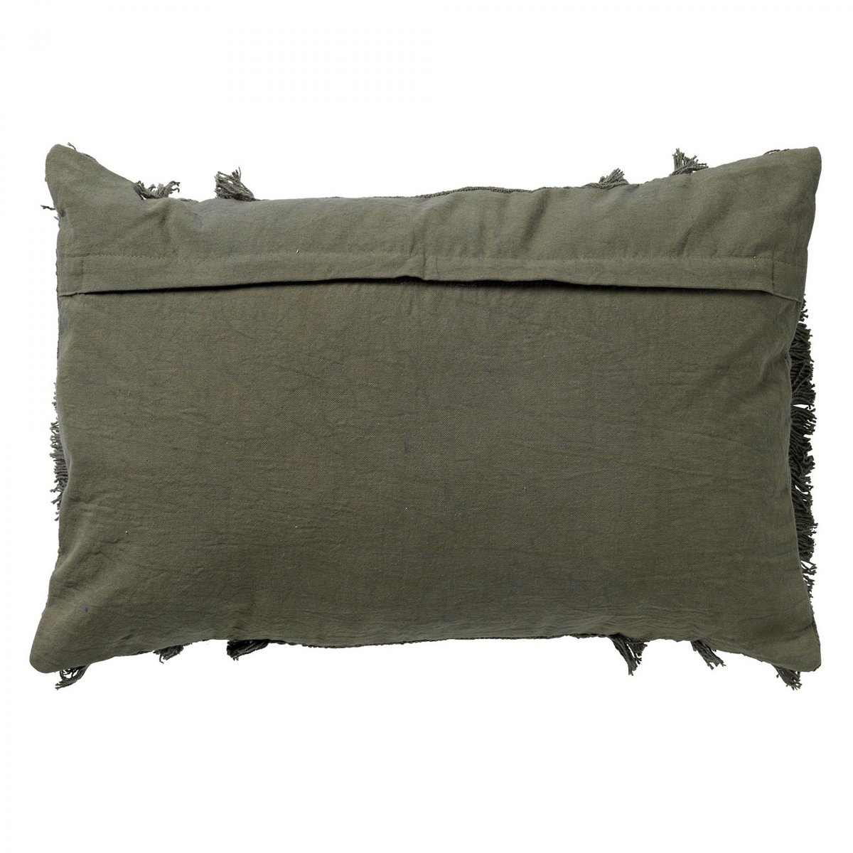 Dutch Decor FARA - Cushion cotton 40x60 cm Chive - green