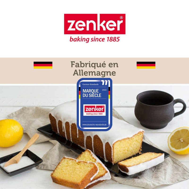 Zenker Black Metallic 12" kageform