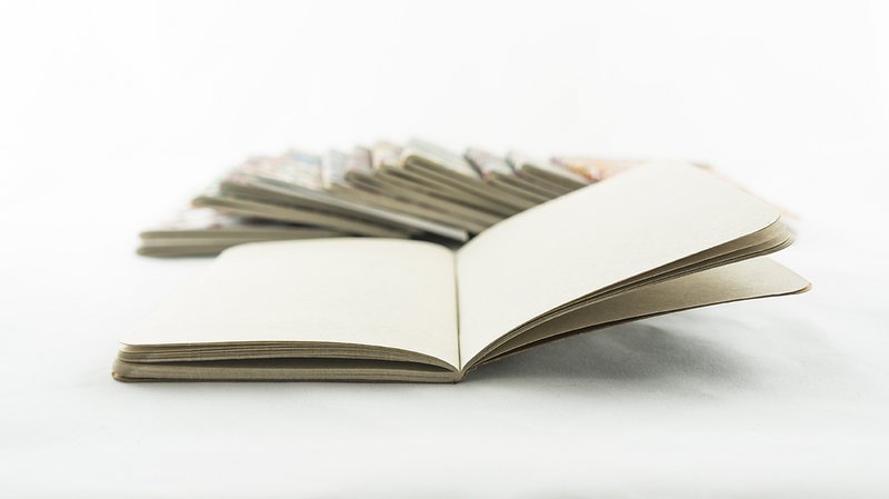 PROTEA NOTEBOOK IN PRINTED NEWSPAPERS AND RECYCLED PAPERS