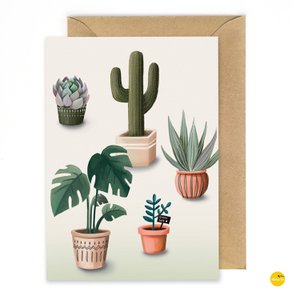 wenskaart Planten - Voor elke gelegenheid