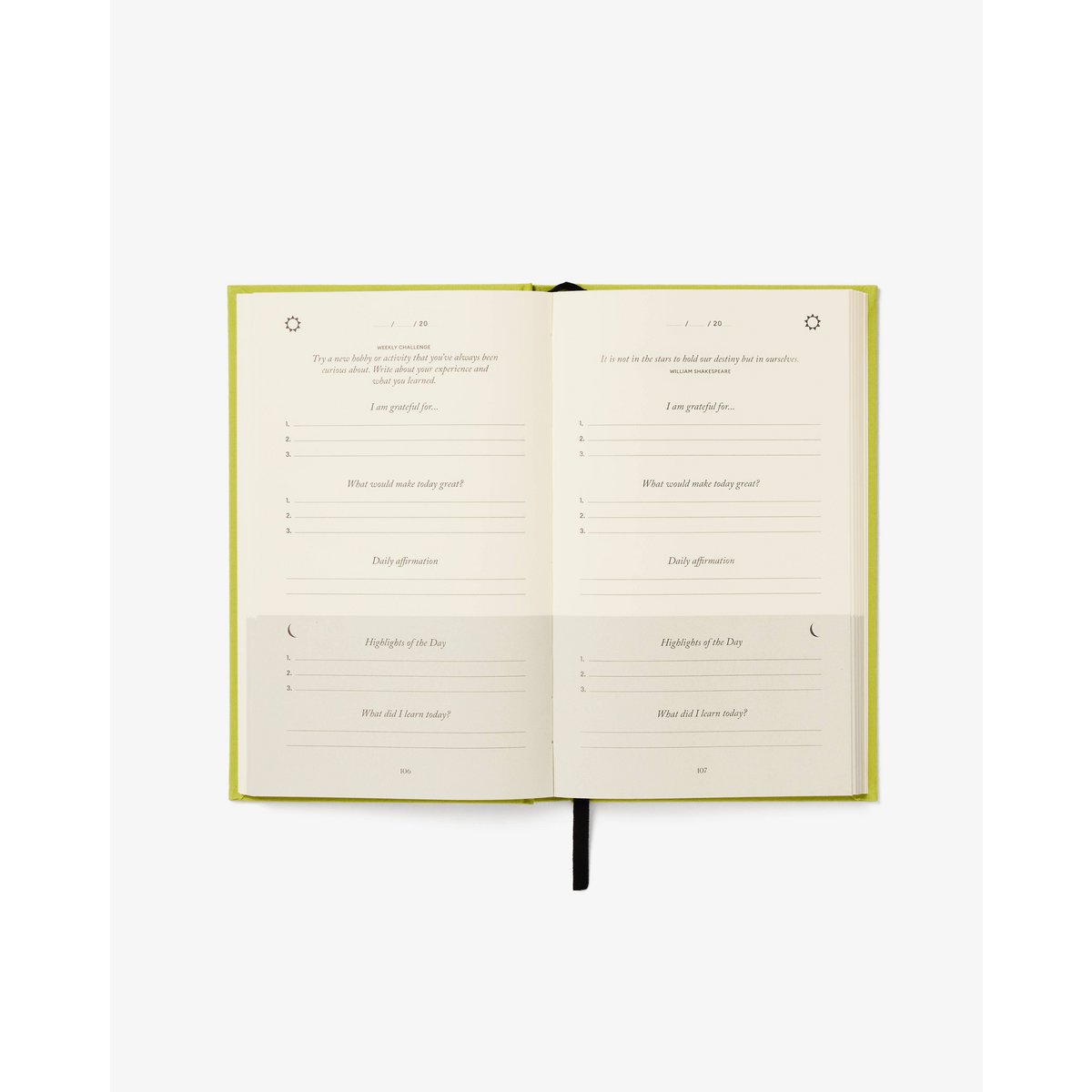 The Five Minute Journal - Daily Guided Gratitude