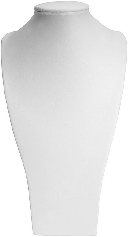 Decoratieve buste wit (zonder decoratie), afmetingen: 25 x 14 cm