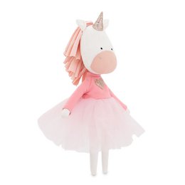Bawełniana pluszowa zabawka, Cotti Motti, Jednorożec Daphne (30 cm)