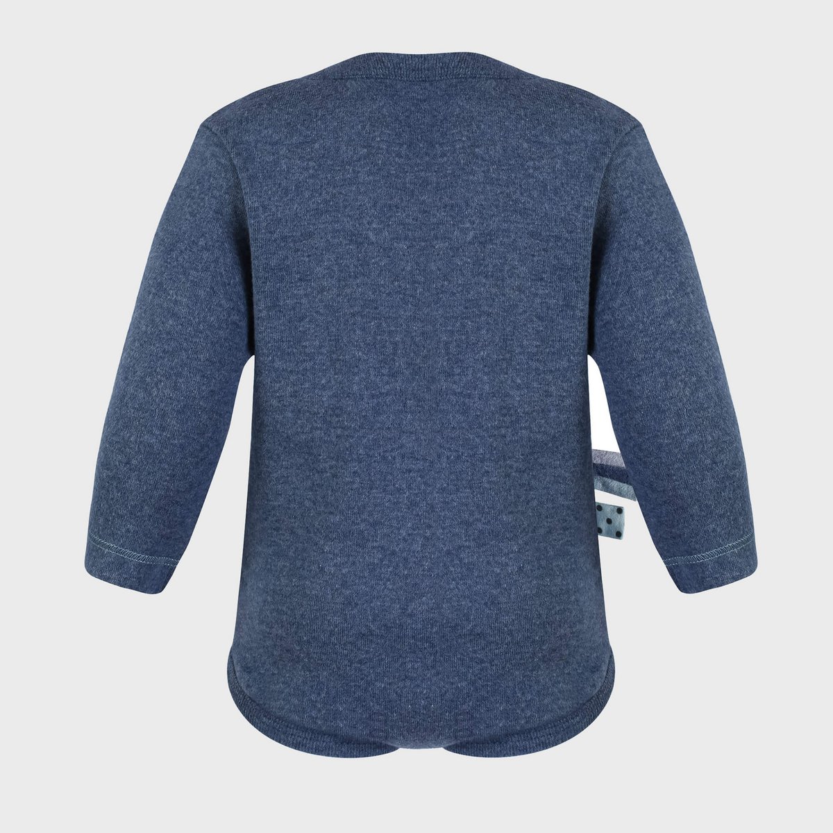OrganicEra Body bio pour bébé L/S, Indigo