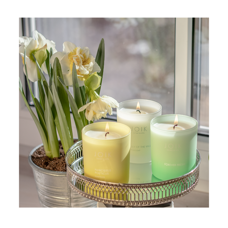 JOIK Home & Spa - Scented Candle Lily of the Valley - 150 gr