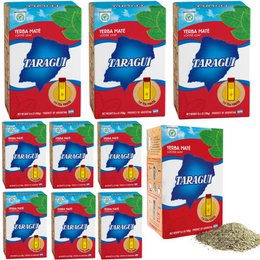 10 x Yerba Mate Taragui French Press 180g