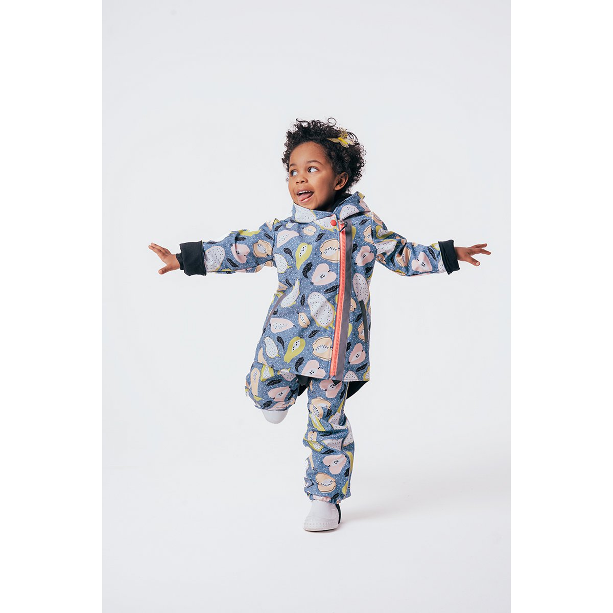 Kids Softshelljacke alle Früchte