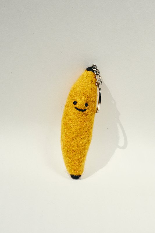Banana keychain