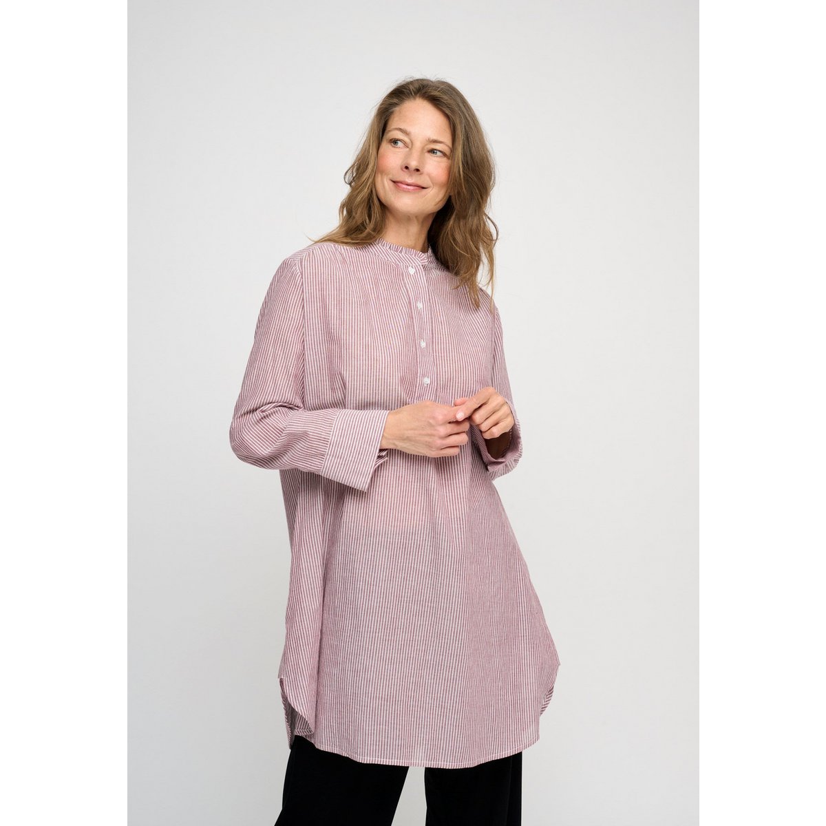 katie tunic dress stripe