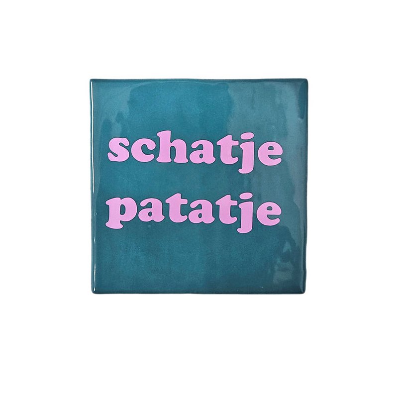 Tegeltje | Schatje Patatje