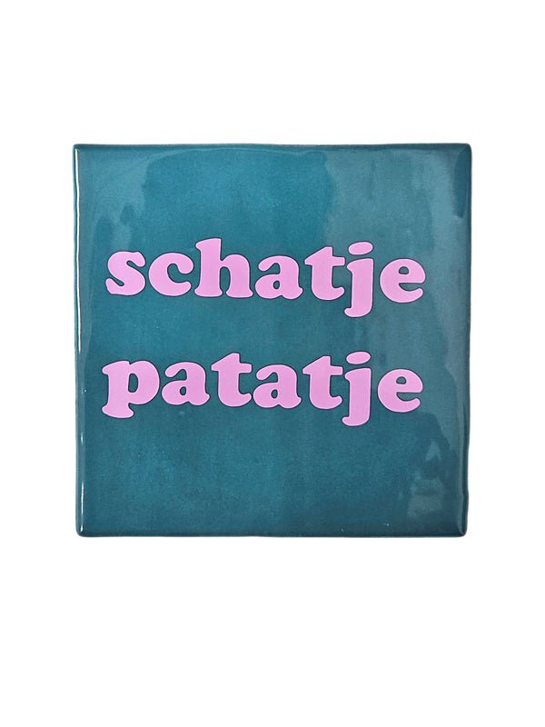 Tegeltje | Schatje Patatje