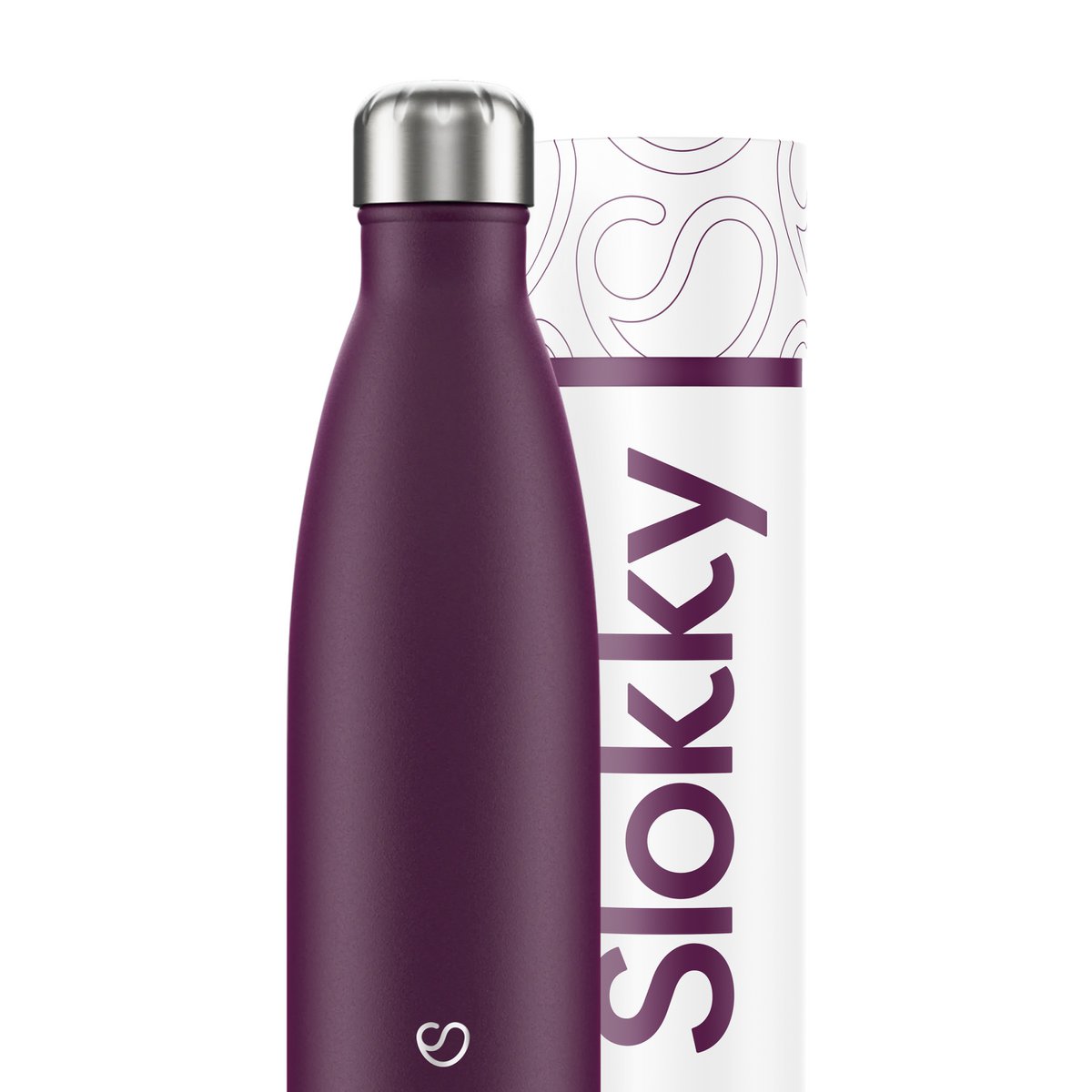 Slokky Matte Purple Bottle - 500ml