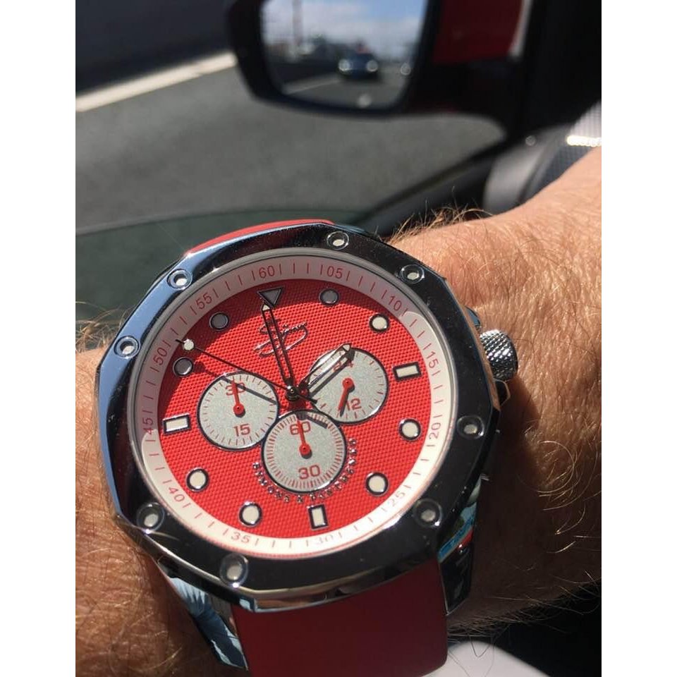 Finestra Miura stainless steel chronograph 10 ATM