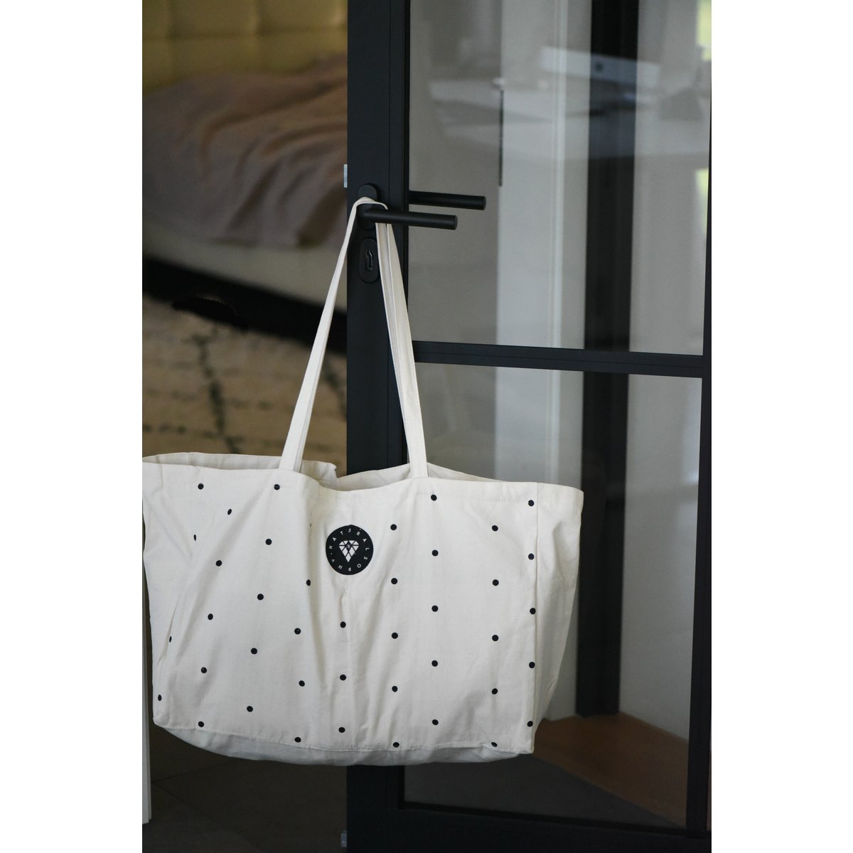 NATURALSOPHY shopping bag with 6x inside pockets