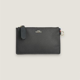 Mini Jade card holder in leather - 10 x 7 cm
