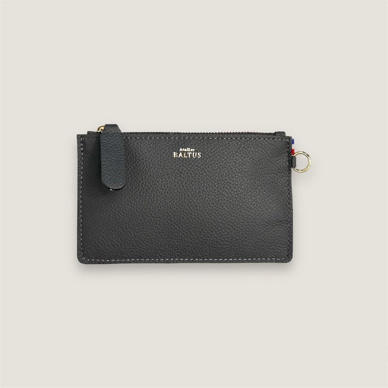 Mini Jade card holder in leather - 10 x 7 cm