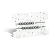Armbandjes Double & Trouble Zwart wit 2 stuks