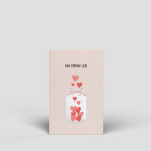 Midi card - portion of love - No. 135