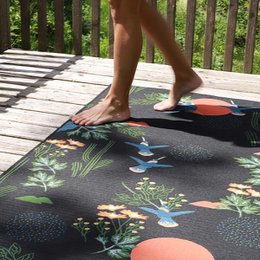 Tapis design oiseaux udendørs BLOOM M