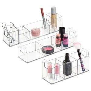 iDesign - Clarity 12 inch Multi Level Organiser - Transparant