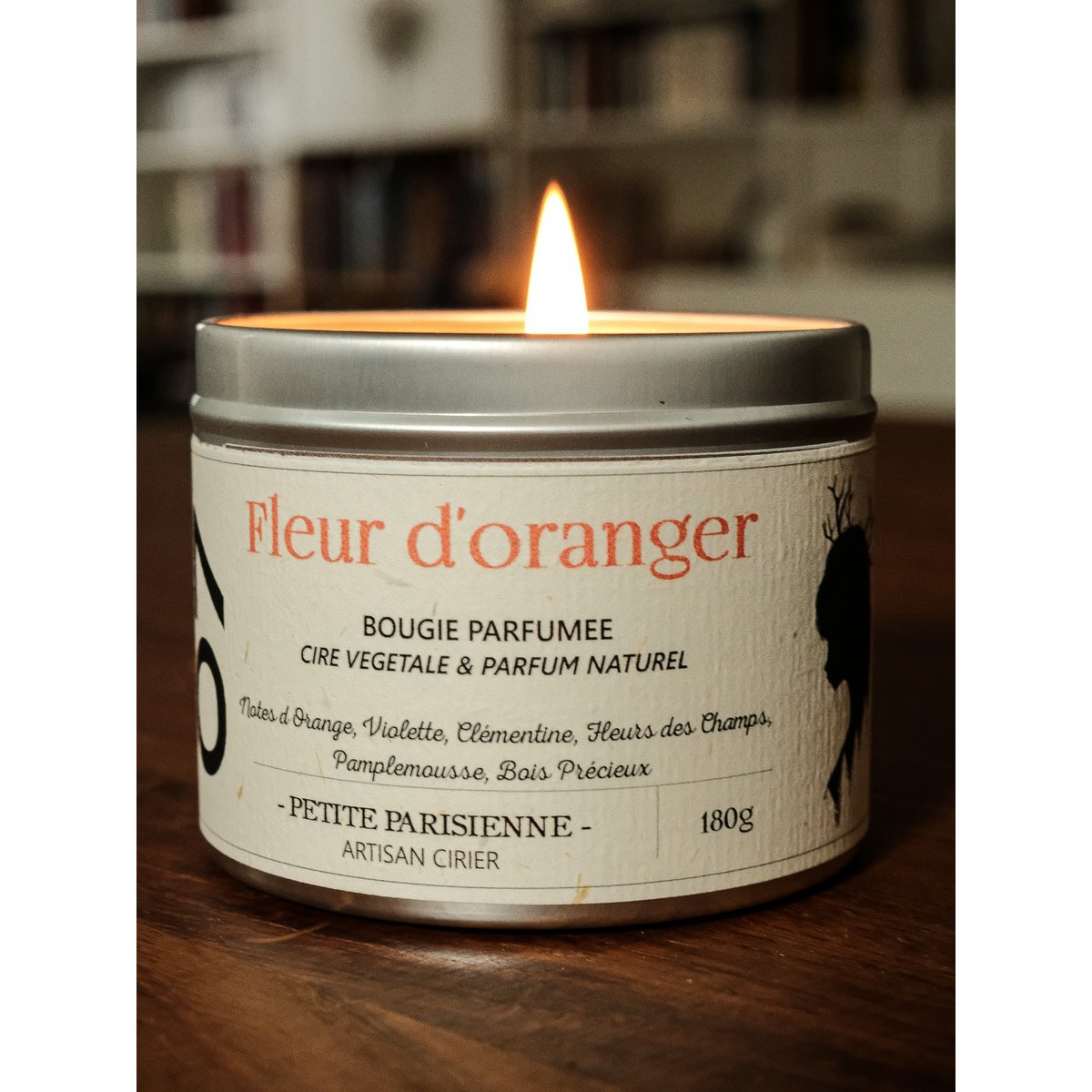 Orange Blossom Scented Candle