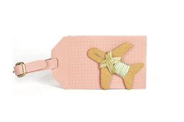 Zawieszka do bagażu Stitch — różowa