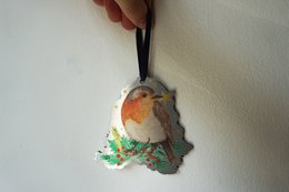 Julevedhæng Robin