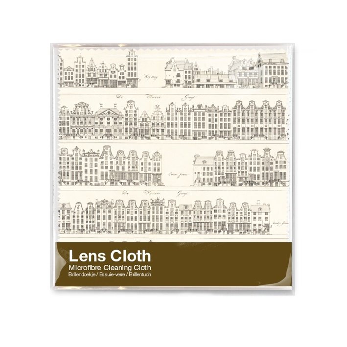 Tessuto per lenti, 15 x 15 cm, Herengracht Amsterdam, Jacobszoon