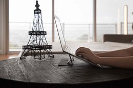 Support pour ordinateur portable MOFT doré